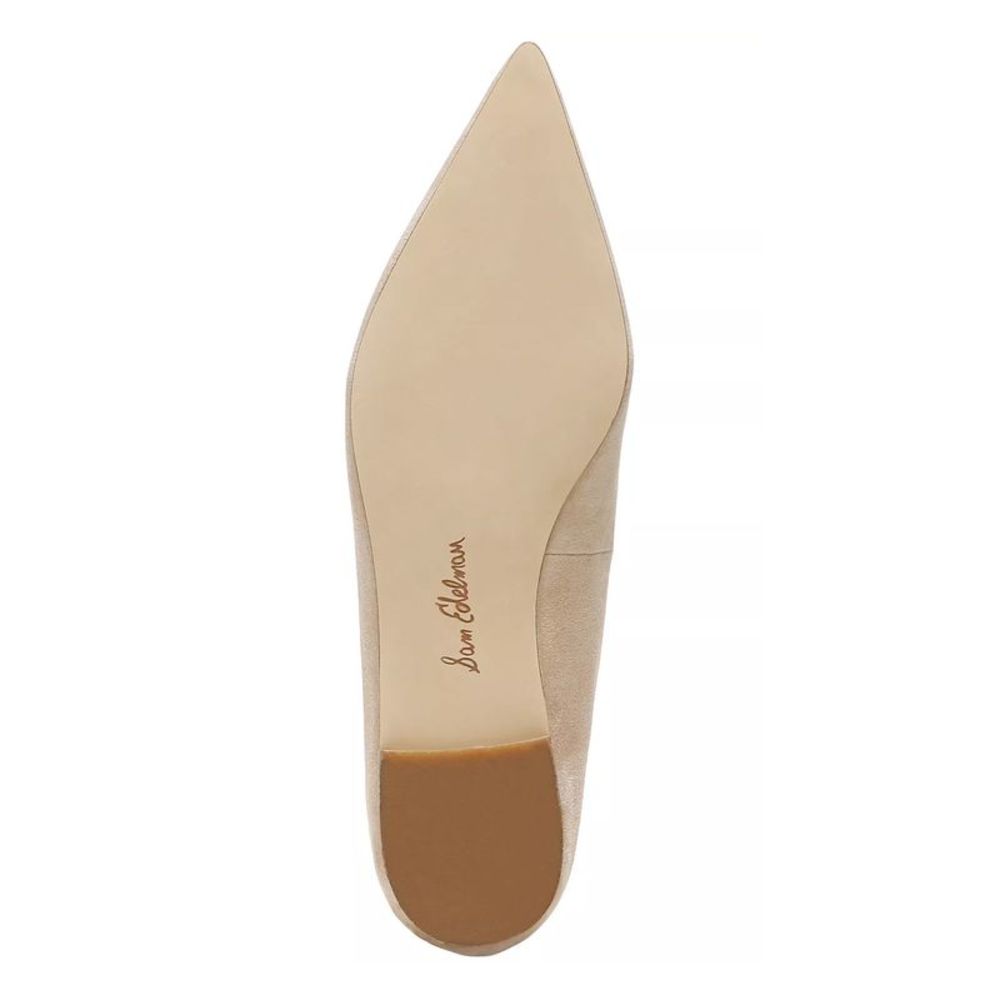 Sam Edelman Womens Wanda Pointed Toe Flat 6 M Cappuccino Suede - NWT $120 - Picture 5 of 5